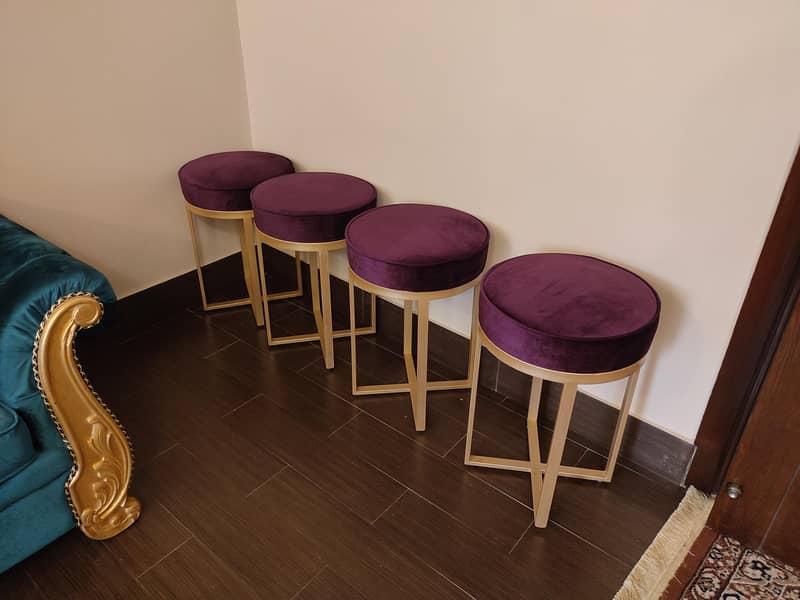 Study Table with Stools 0
