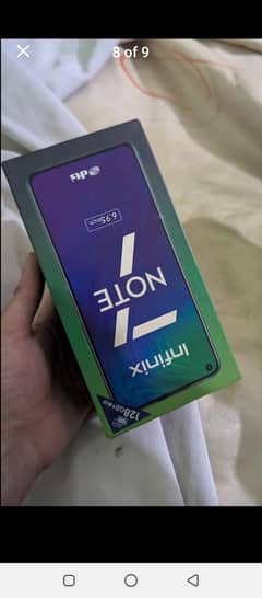 Infinix note 7 6/128