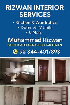Wood and Tile & Marble work