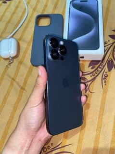 Apple iphone 15 pro max complete box urgent sale wtp no 0329=7012977