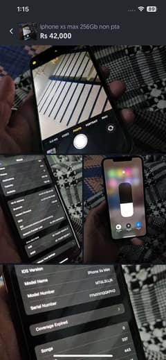 iPhone xs Mas 256 gb