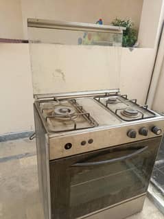 cooking range with oven