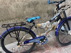 Bicycle new condition only 3 month used bohat km used ki hai