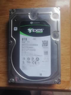 8 TB hard disk