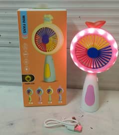 Mini charging fan