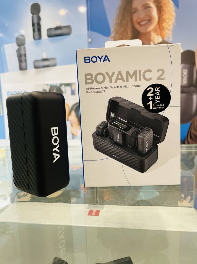 Boya mic 2 on board recording with 8 gb built in memory  0310/4275/912 0