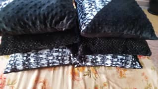 set of 6 brand new filled sofa coshions