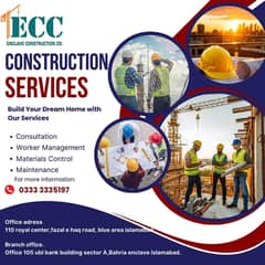 Construction Services/General Contractor/Home Renovation service