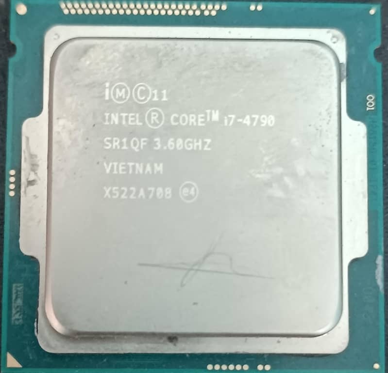 Core i7 4790 processor only 0