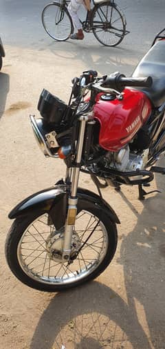 Yamaha YB 125Z 2018B, original Japanese model