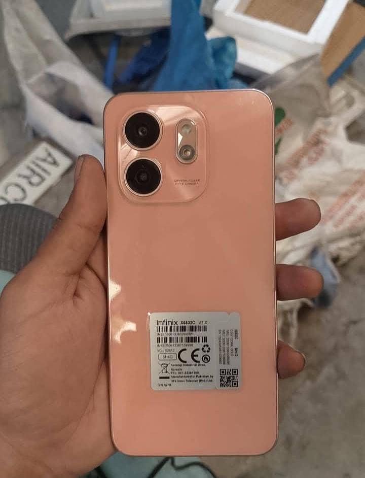 Infinix just box open 4 days use mobile exchange possible 1