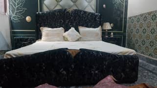 bed,side table,dressing, sofa, table ,  10/10 condition just 4 month