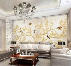 3D Wallpaper / Customised Wallpaper / 3D Flex wallpaper / Canvas Wall