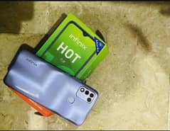 Infinix hot 10play 4/64 with box only glass change 10/10 conditions