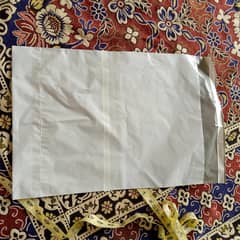 large courier flyer bag with address pocket