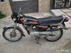 Honda 125(2018 Model) Black Color Neat and clean bike