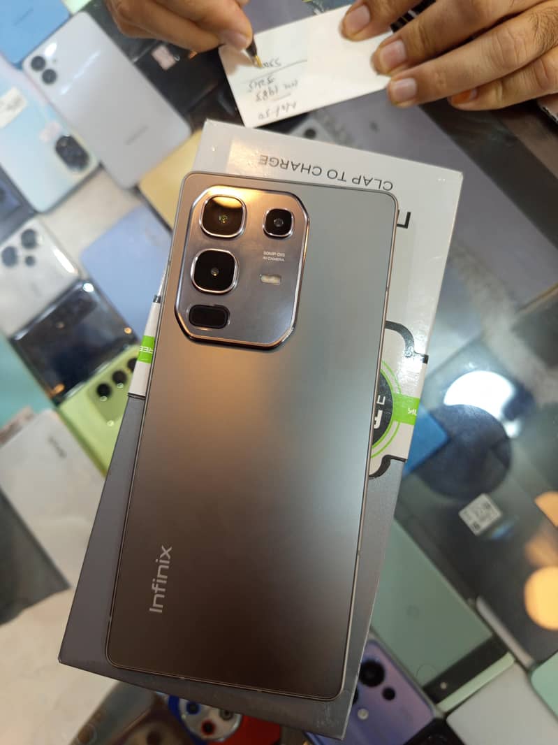 infinix note 50 8/256 condition 10/10 only 1month use complete box 5