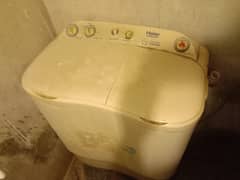 Haier semi automatic machine