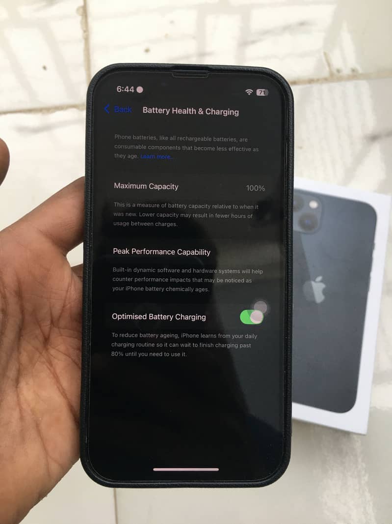 iphone 13 | read ad | Box pack only 1 week use mobile 3