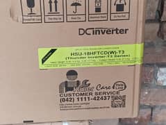 Haier Thunder 1.5 T3 Inverter AC  Moel: HSU-18HFTCD-T3 (T3 Series)