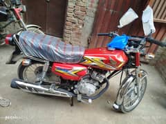 honda cg 125 red 2025