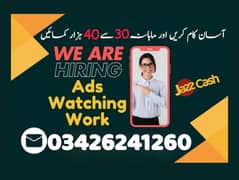 Online Jobs, Assignment Writing, Data Entry, Typing job, Part Time Job