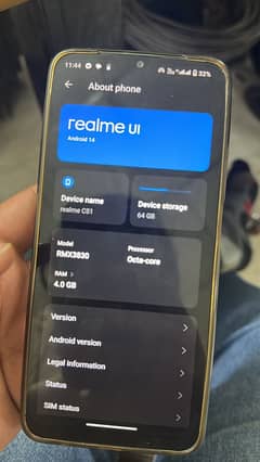Realme C51 4gb 64gb