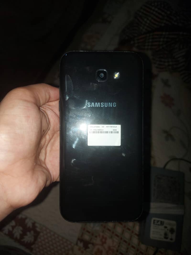 samsung a7 2017 demo unit ha sim not working Baki all working 2