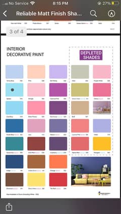 Reliance Matt finish New box pack colour