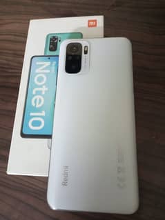Redmi note 10 ok condition with box