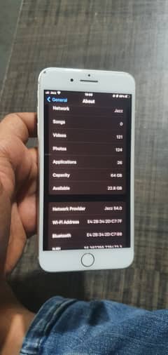 Iphone 8 plus PTA APRROVED one Hand Ladies Used 03090646633