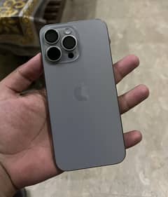 iPhone 15 pro max natural titanium lush condition
