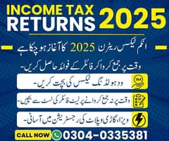 Income Return Filing 2025 | Tax Filer | Business & Company Reg.