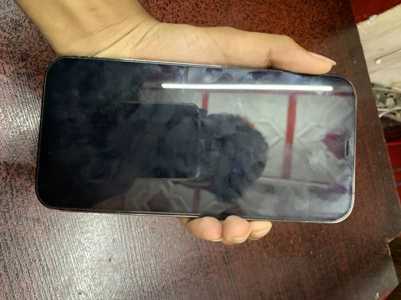 Iphone 12 pro max with box sim warking 3years non pta 7