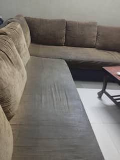 7 sitter L shape sofa for sale