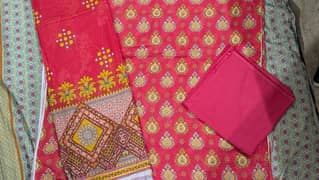 branded 3 piece lawn suit