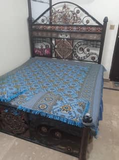 Double Bed For Sale Material iron