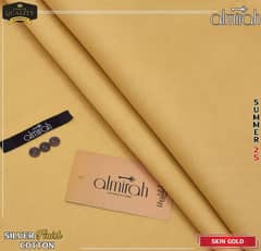 Almirah Men's "Silve finished hard Cotton"