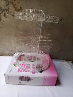 Crystal 360⁰ cosmetics organizer