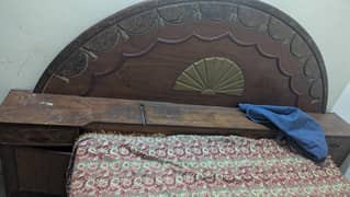 full size bed for sales totly wood ka bana hoya haii