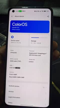 OPPO F21PRO (5G) Official Approved