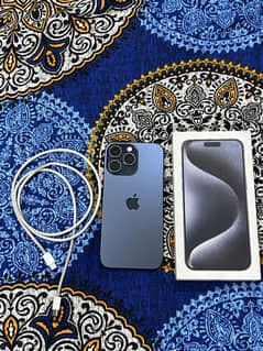 iPhone 15 Pro Max 256 Gb Jv Non Pta With Original Box and Cable 10/10