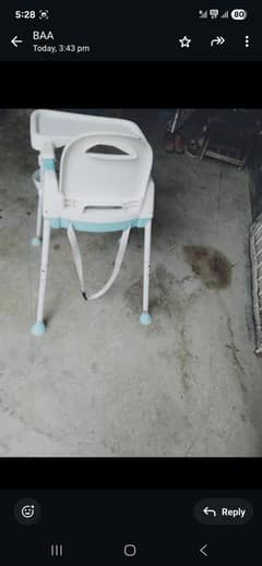 baby Highchair in 10 /10 condition 6 months to 3 years