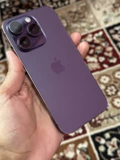 Iphone 14pro 256gb deep purple pta approved. 10/10 condition