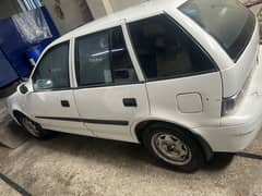 Suzuki Cultus,Model 2011. White colour