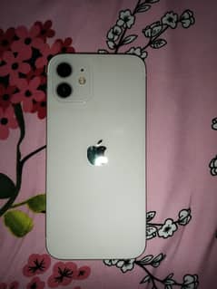 iphone 12 offical pta approved 128gb white color scratch less