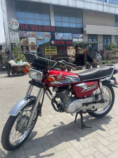 Honda cg 125 model 2023 Islamabad number