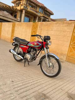 Honda 125 CG 2018 model for sale  03,,22,,63,,37,,875