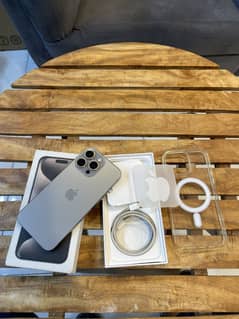 iphone 15 Pro Max 256Gb jv battery helth 100%