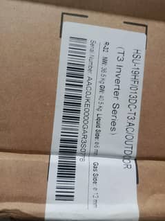 Haier brand new A. c T3